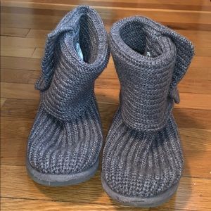 Grey Cardy UGG Boots
